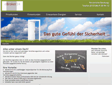 Tablet Screenshot of ebroker24.com